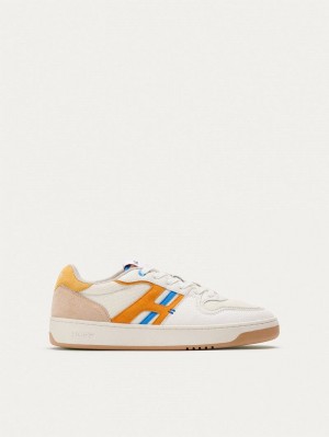 Hoff Metro Shinjuku Sneakers Herren Weiß Orange | WVF781GQ