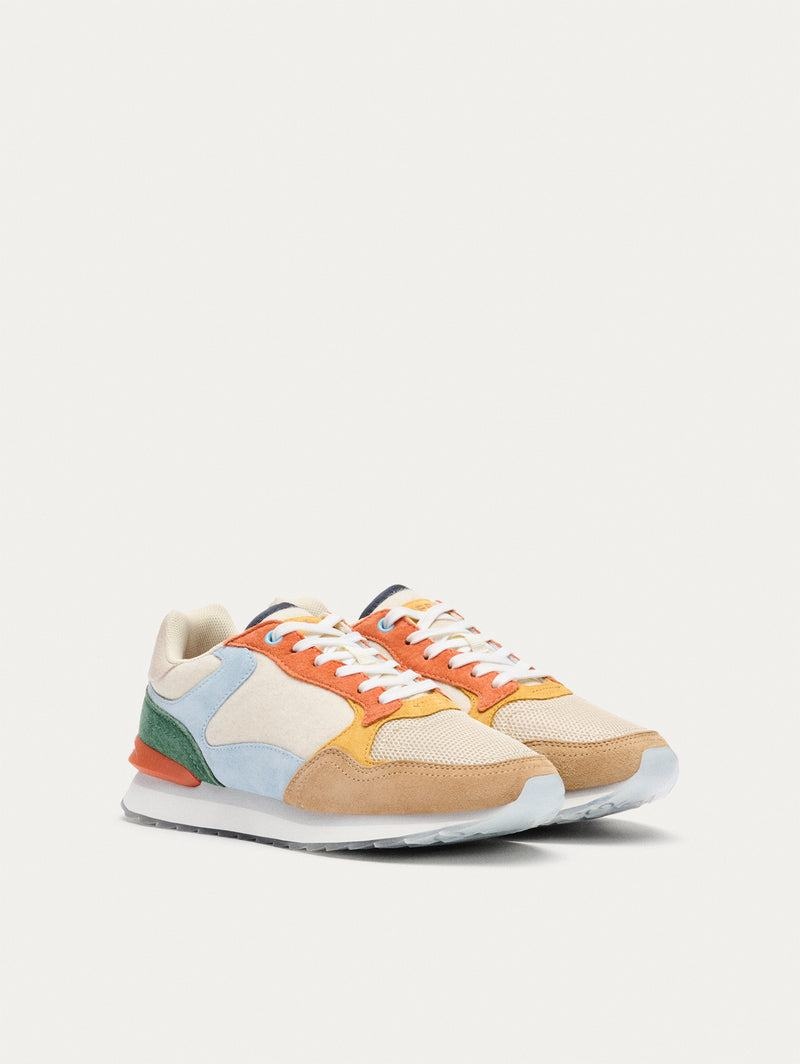 Hoff City Charleston Sneakers Damen Weiß Orange Khaki | KVX4846UL