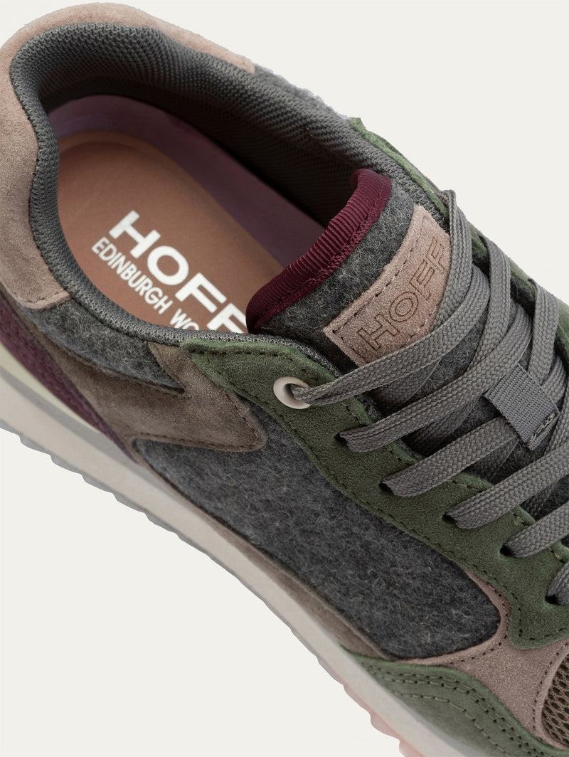 Hoff City Edinburgh Sneakers Damen Grün Dunkelgrau | FLU302DQ